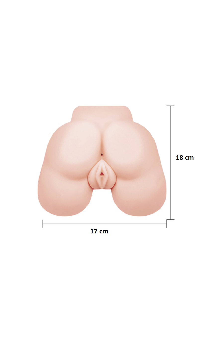 Masturbador Ano Vagina con Vibración Passion Lady