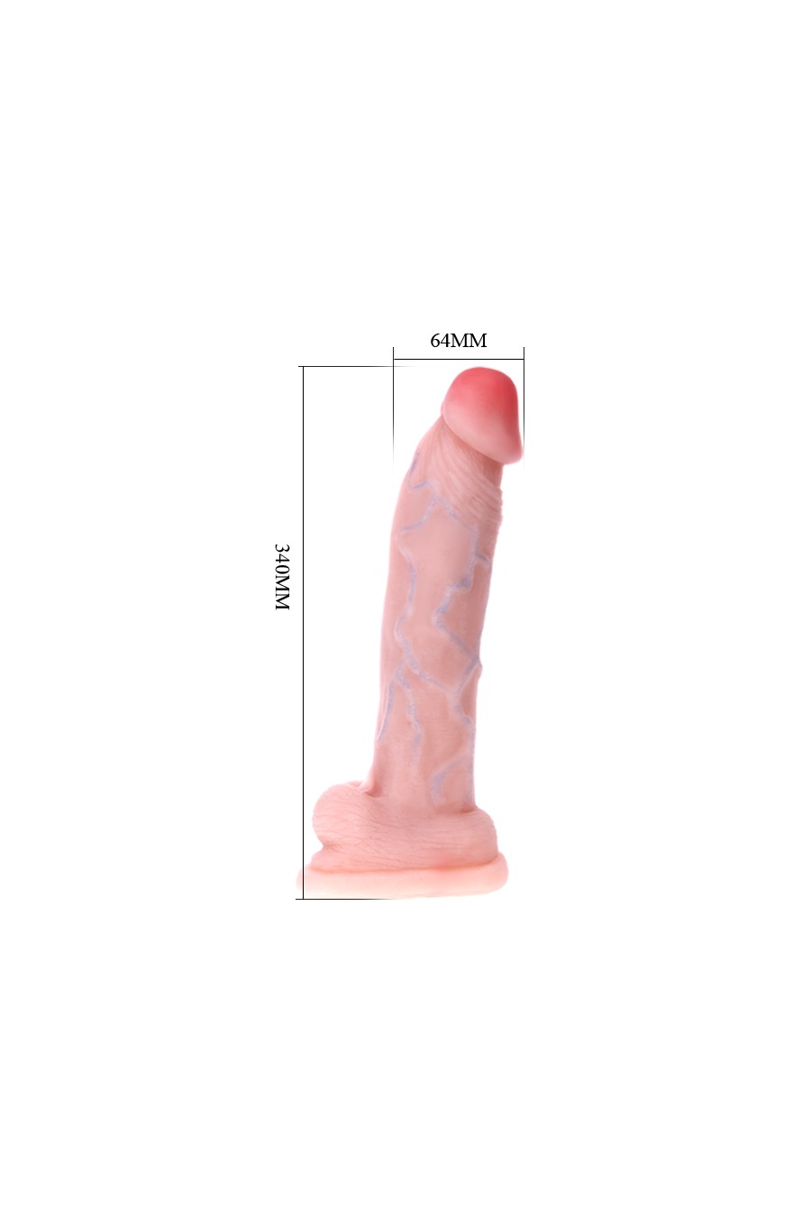 Consolador Super Gigante Vertebrado - Emperor
