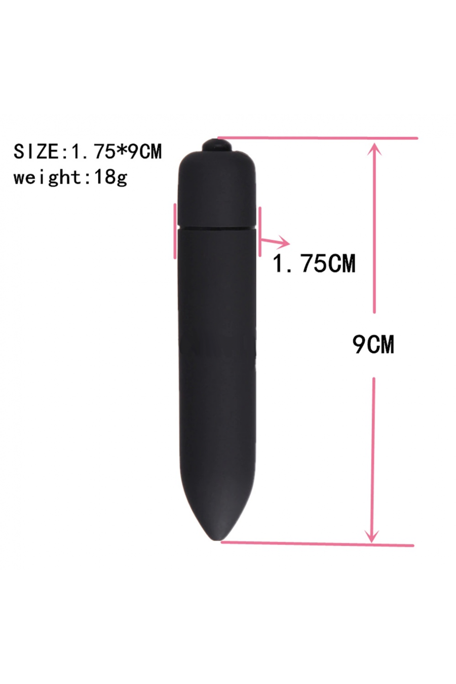 Bala Vibrador 10 Ritmos  Bullet