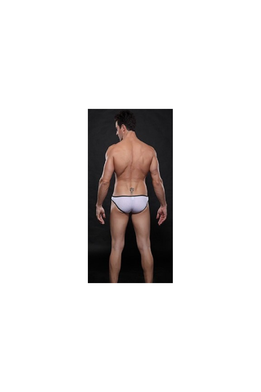 Slip Starsex - Blanco con broches