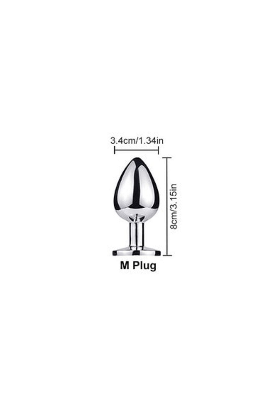 Plug Anal Talla M  con Cola