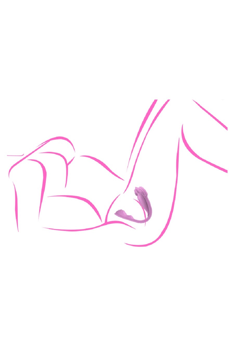 Conchero vibrador y estimulador de punto G con control inalámbrico
