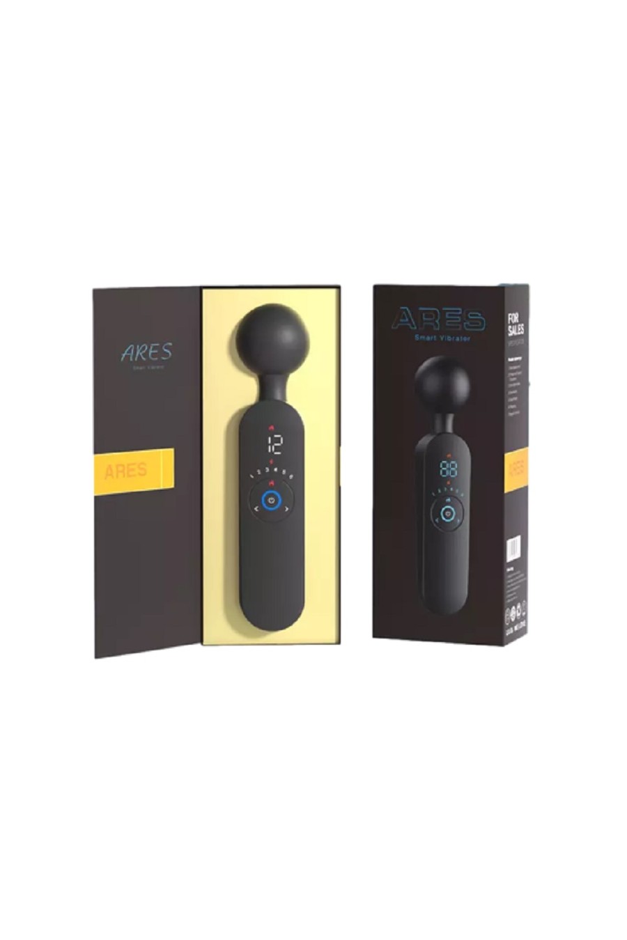 Vibrador Microfono Recargable Ares Wand