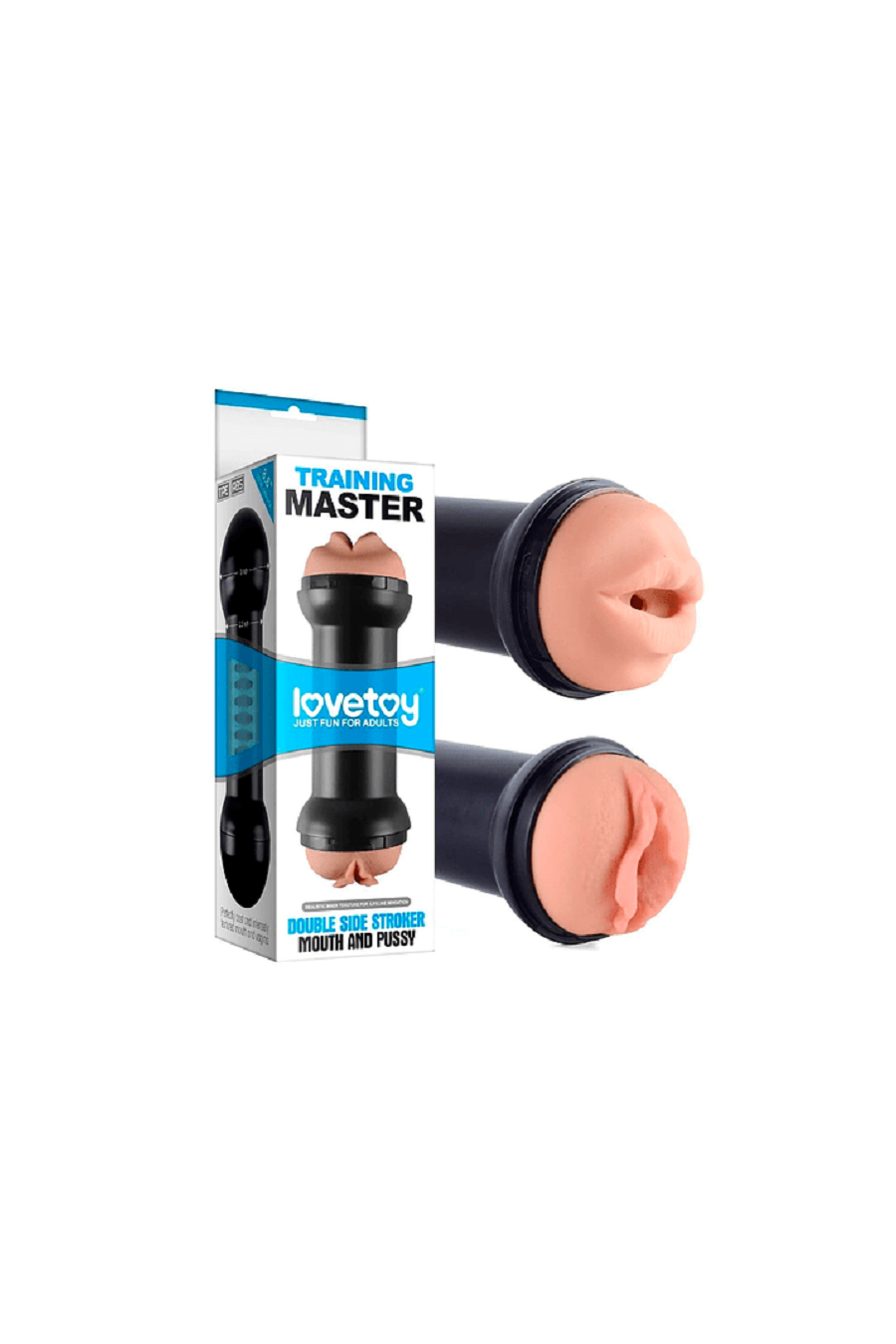 Masturbador Doble Training Master / Vagina y Boca