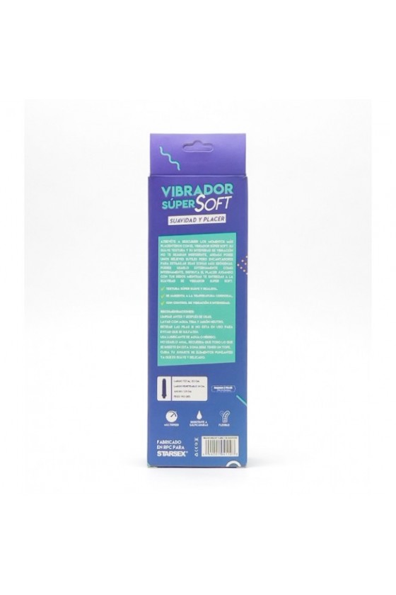 Vibrador Super Soft Starsex - Mulato Cyber Skin