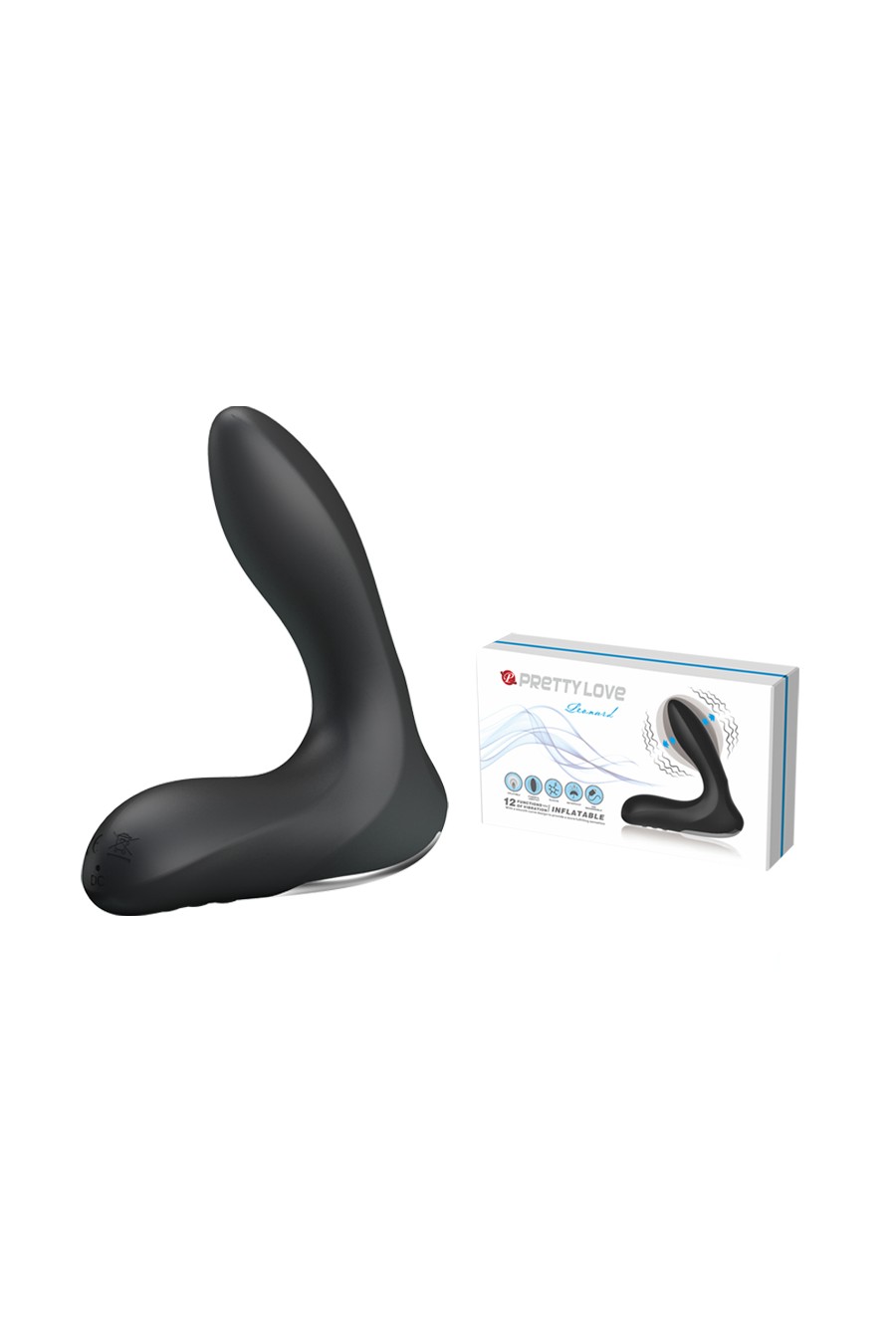 Estimulador de Prostata Recargable e Inflable - Leonard Pretty Love