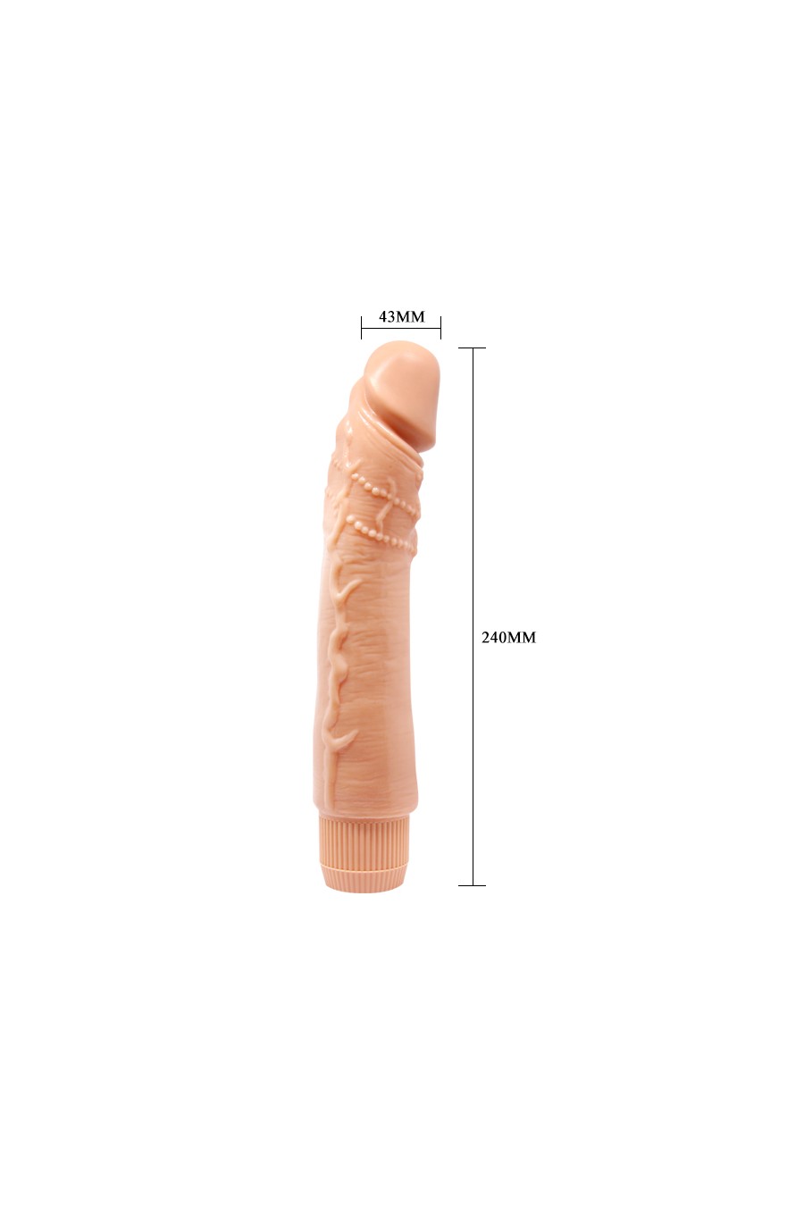 Vibrador Dybbuk - 24 cm (9.5") multivelocidades
