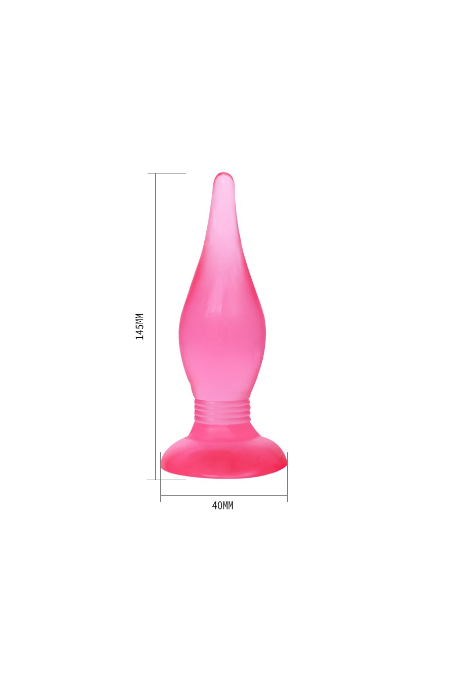 Plug Anal Butt Plug Punta delgada