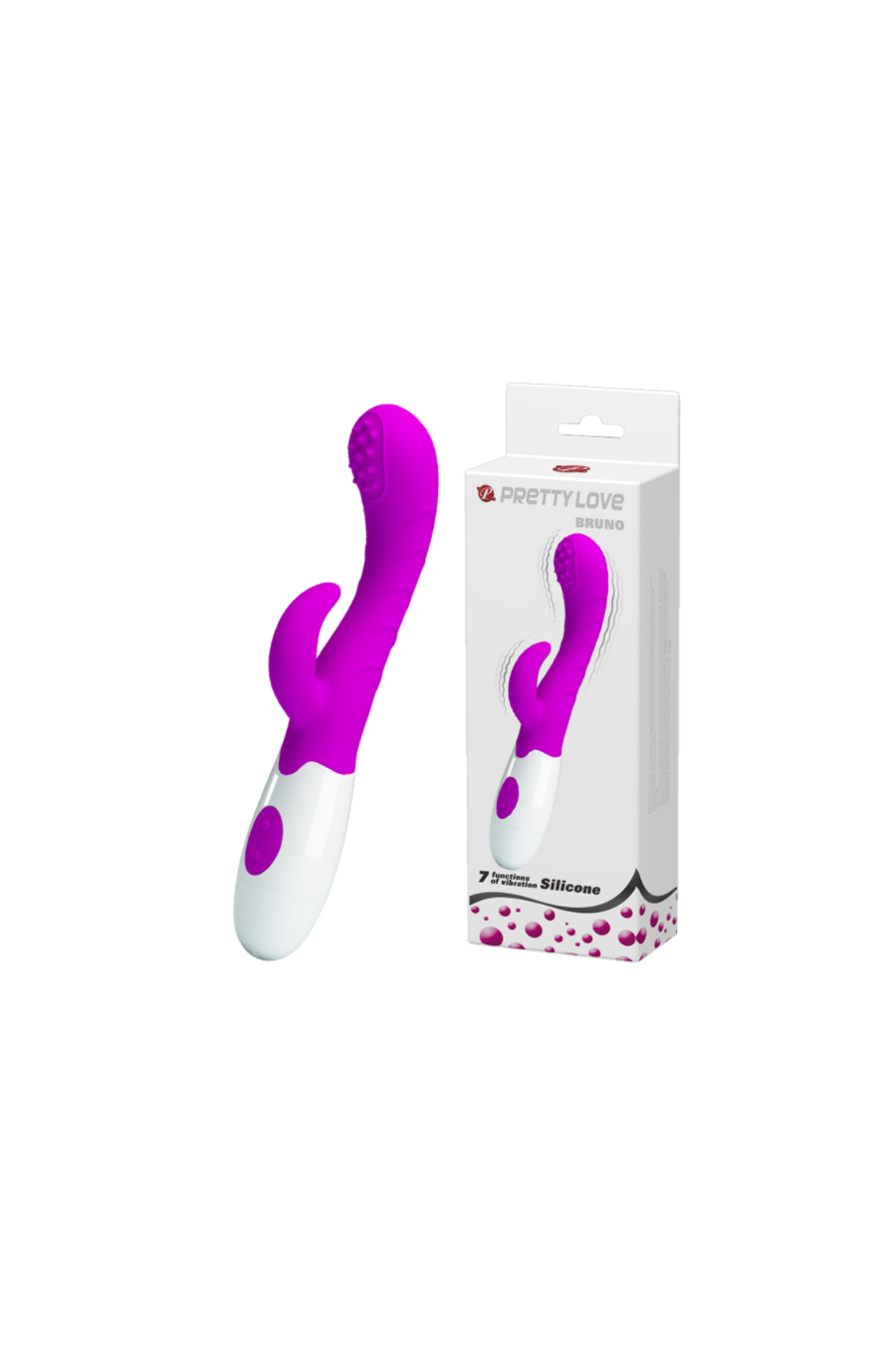Vibrador 7 funciones PrettyLove - Bruno