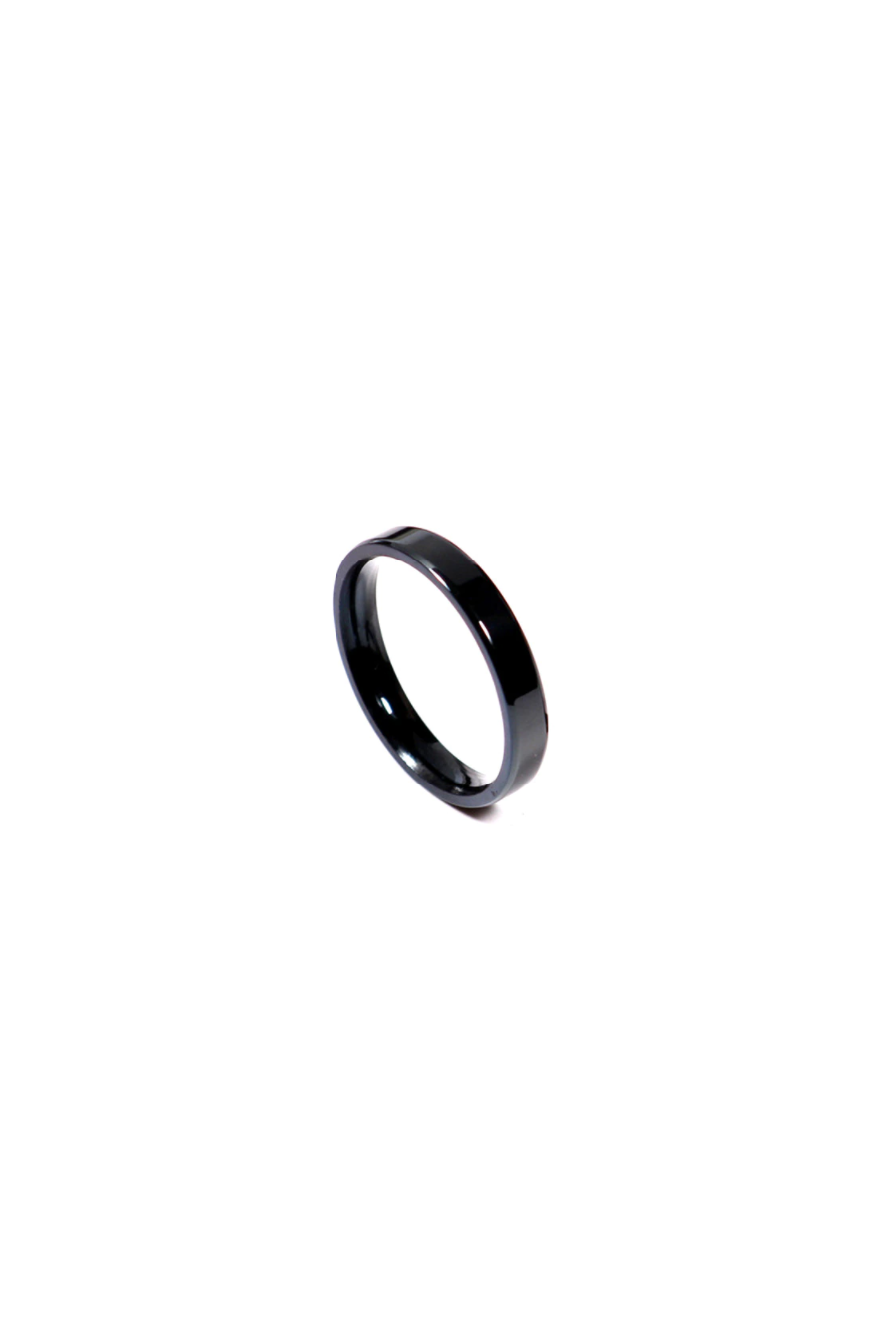 Anillo Metal Aluminio Negro