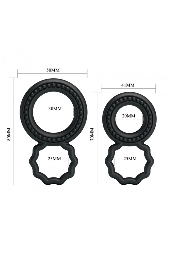 Pack Anillos dobles Cock Ring Baile