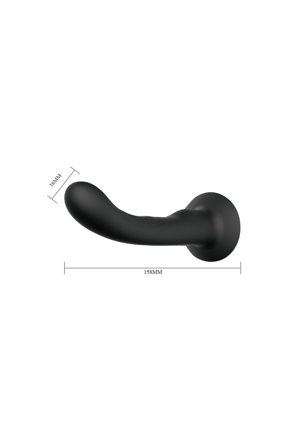 Arnes Macizo Baile - Curvy Dildo