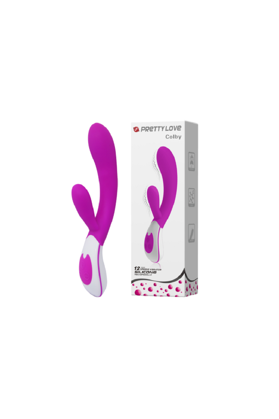 Vibrador Doble Estimulación - Recargable - Colby