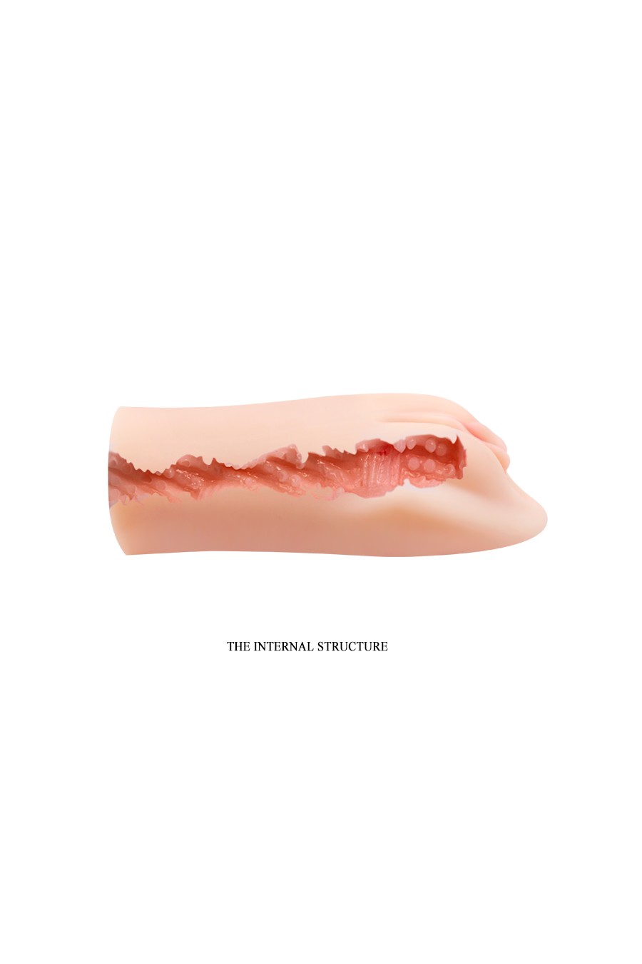 Masturbador Vagina 3D con Vibrador