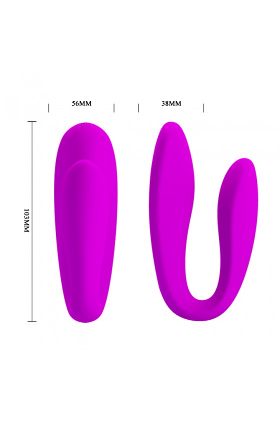 Vibrador recargable control a distancia - Letitia Pretty Love