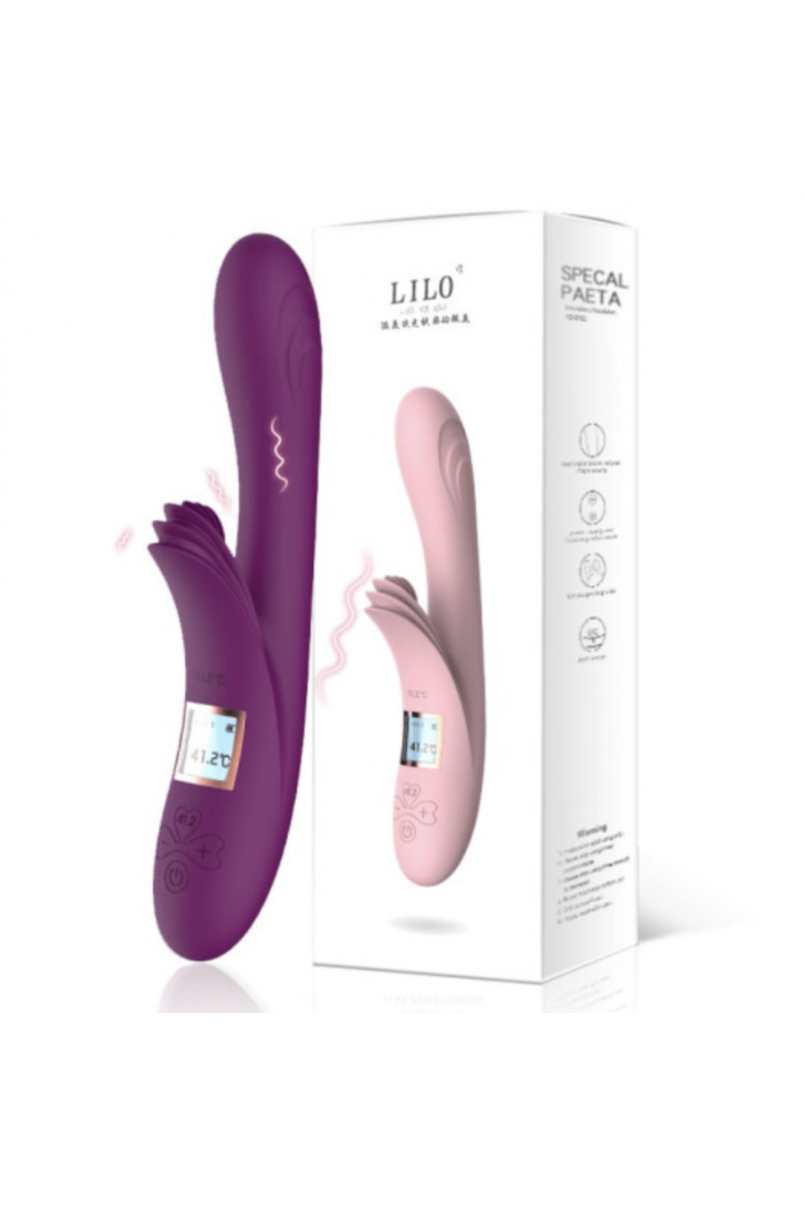 Vibrador LILO Pantalla LED y Calefacción