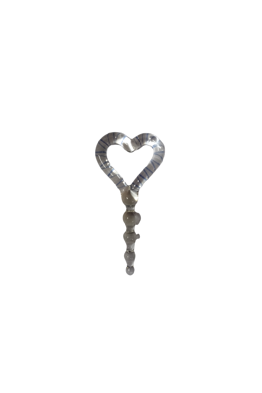 Dildo de Pyrex de Corazón