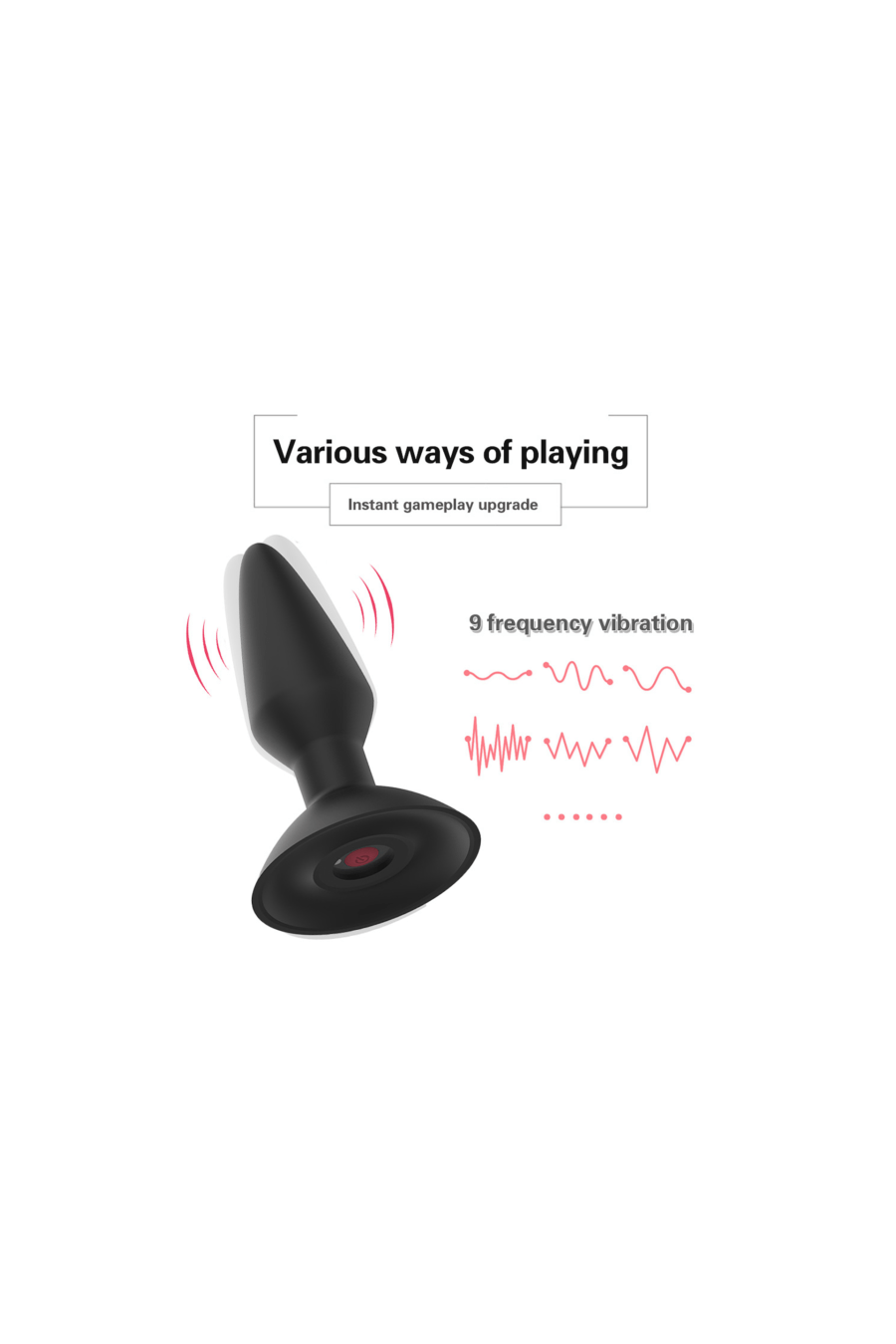Vibrador Anal Equinox Magic Motion  APP