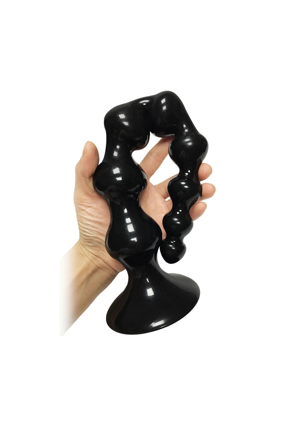 Plug Anal Gigante Negro 35 cms