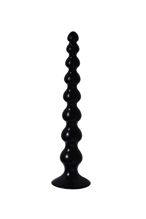 Plug Anal Gigante Negro 35 cms