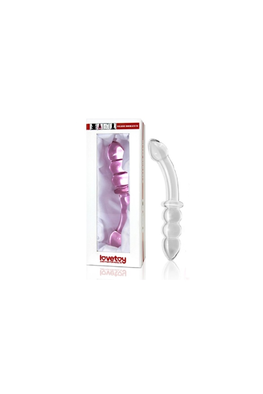 Consolador Pyrex Glass Romance Vidrio Lovetoy