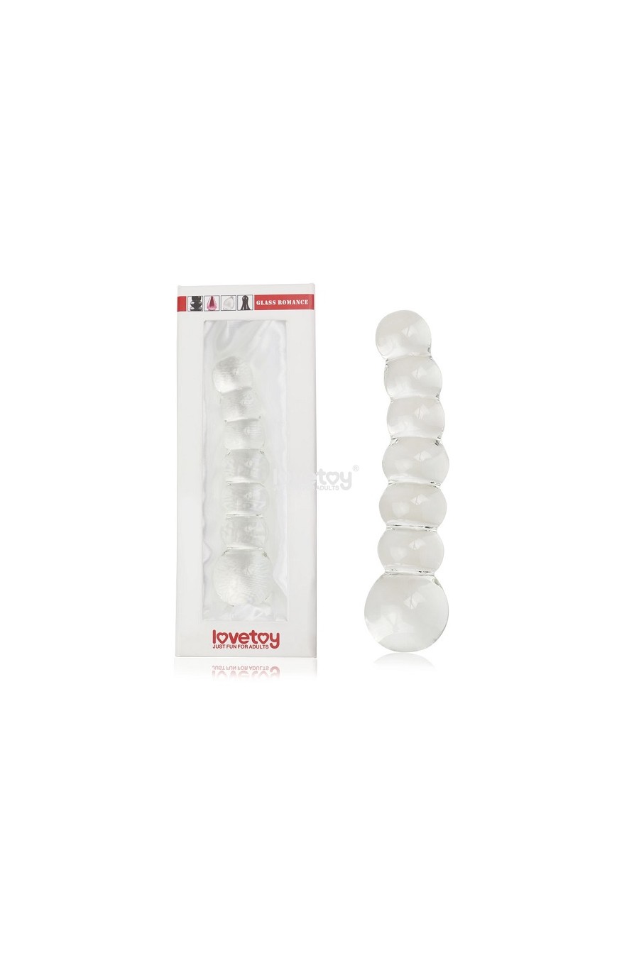 Consolador Pyrex Glass Romance