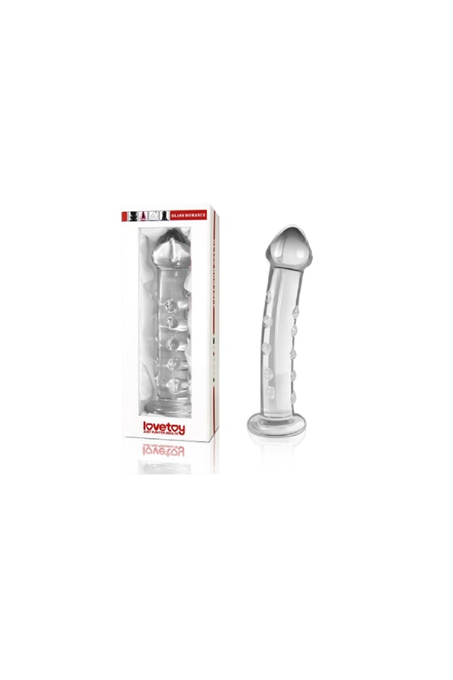 Consolador Pyrex Glass Romance