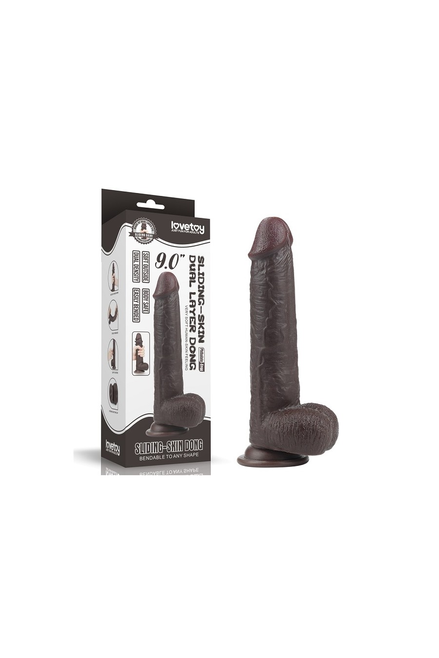 Consolador Lovetoy Dong  9"
