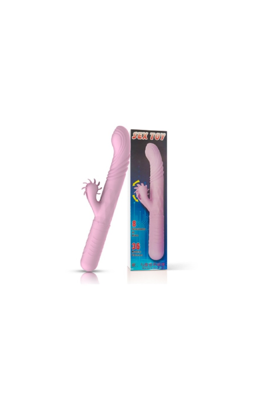 Vibrador Clitorial Lenguas  Recargable