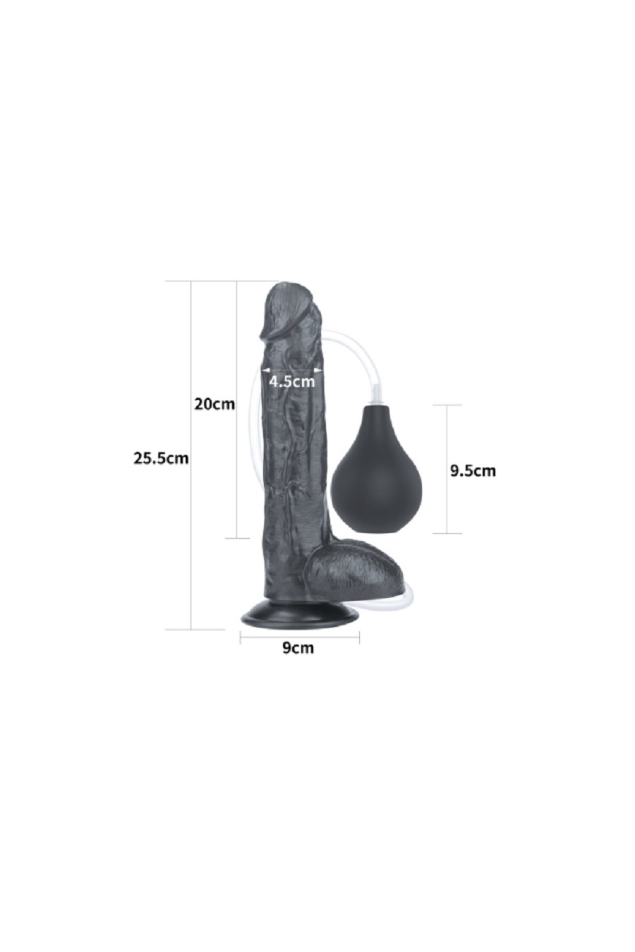 Consolador Eyaculador 10"  Lovetoy