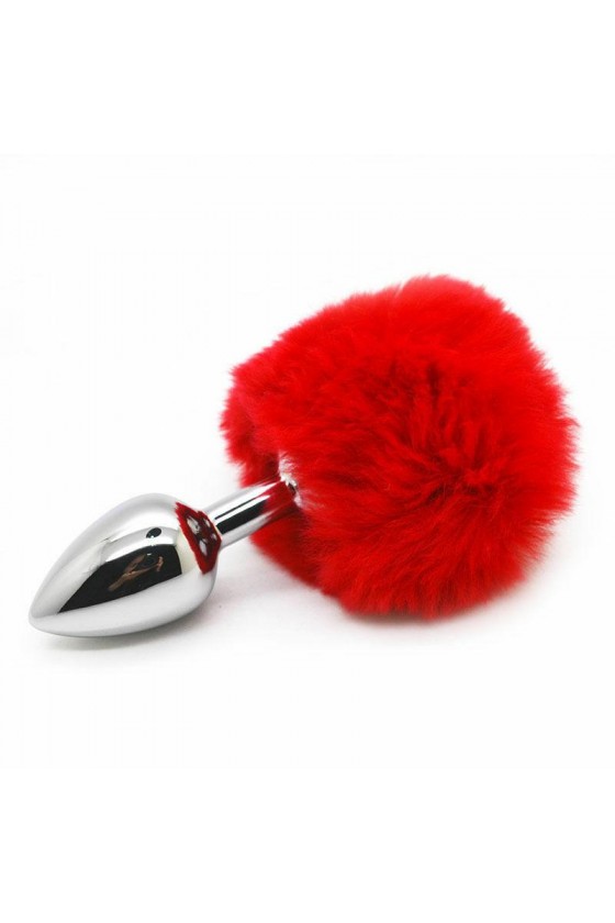 Cola de Conejo con Plug de Acero - talla S