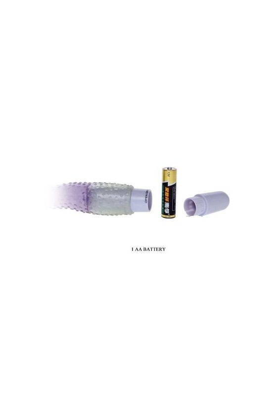 Vara anal con vibrador - Jelly poroso