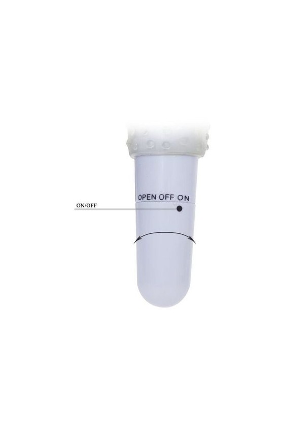 Vara anal con vibrador - Jelly poroso