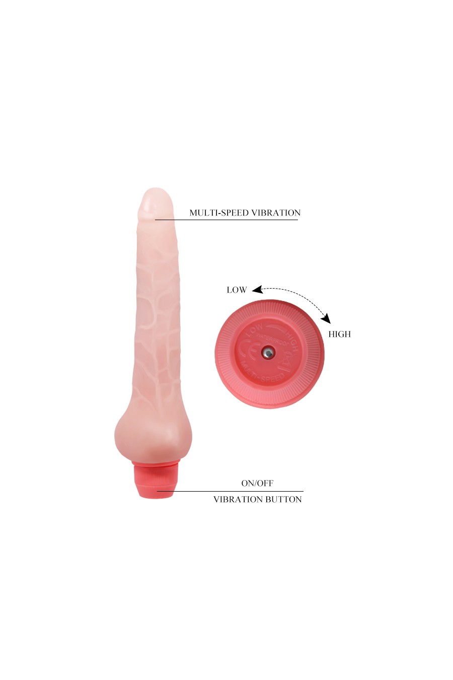 Vibrador flexi vibe spine Glande