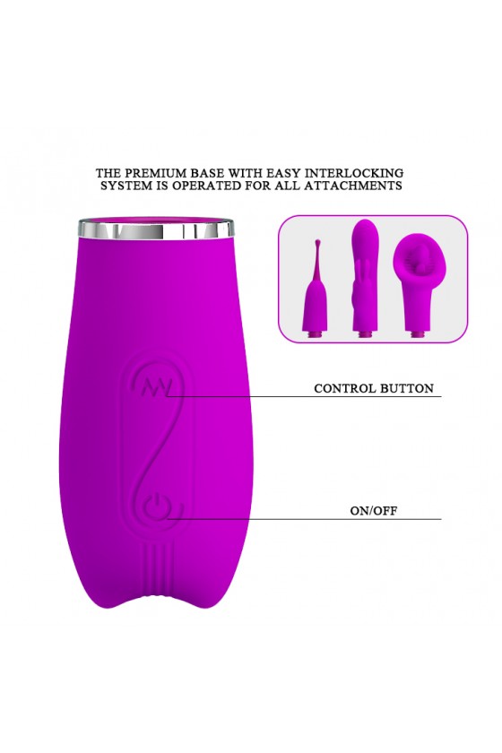 Kit vibradores recargables - Thrill Pretty Love