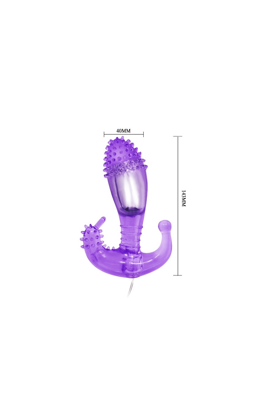 Vibrador Triple Estimulación