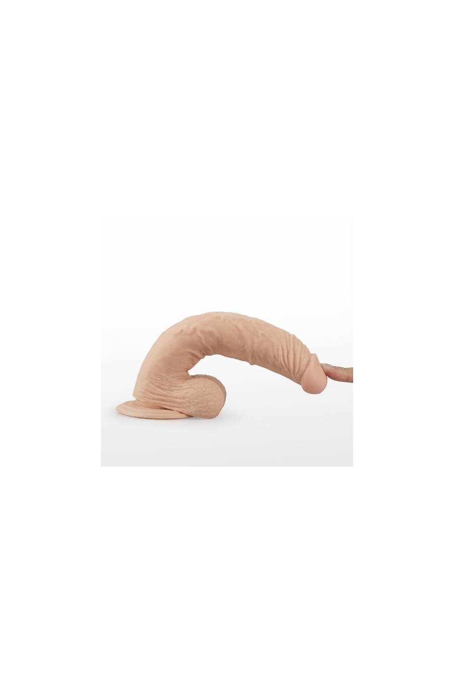 Dildo Vibrador a control 23cm LOVETOY Real Extreme