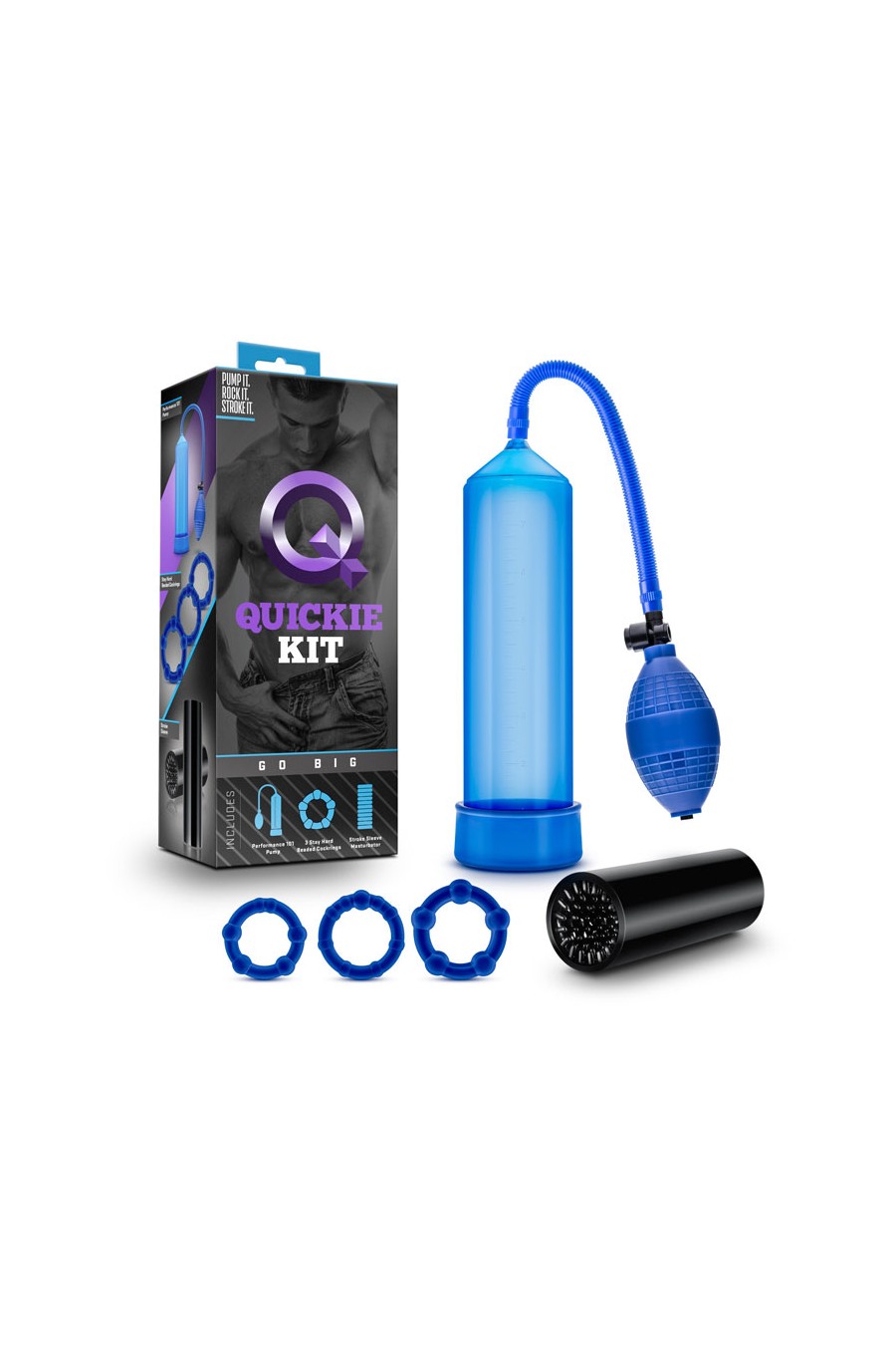 Kit Bomba Al Vacio Go Big – Blue ó Humo