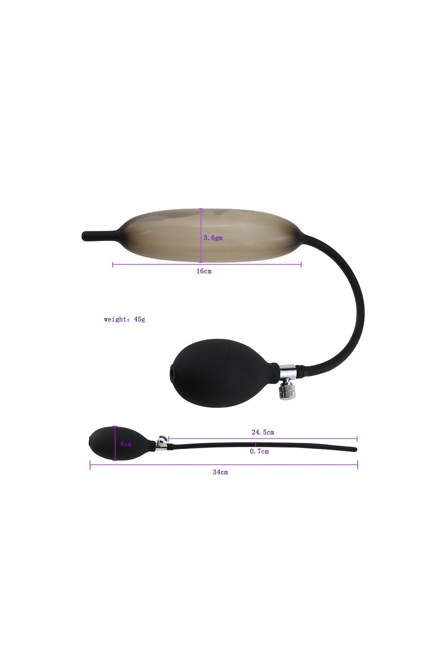 Dilatador Uretral Inflable