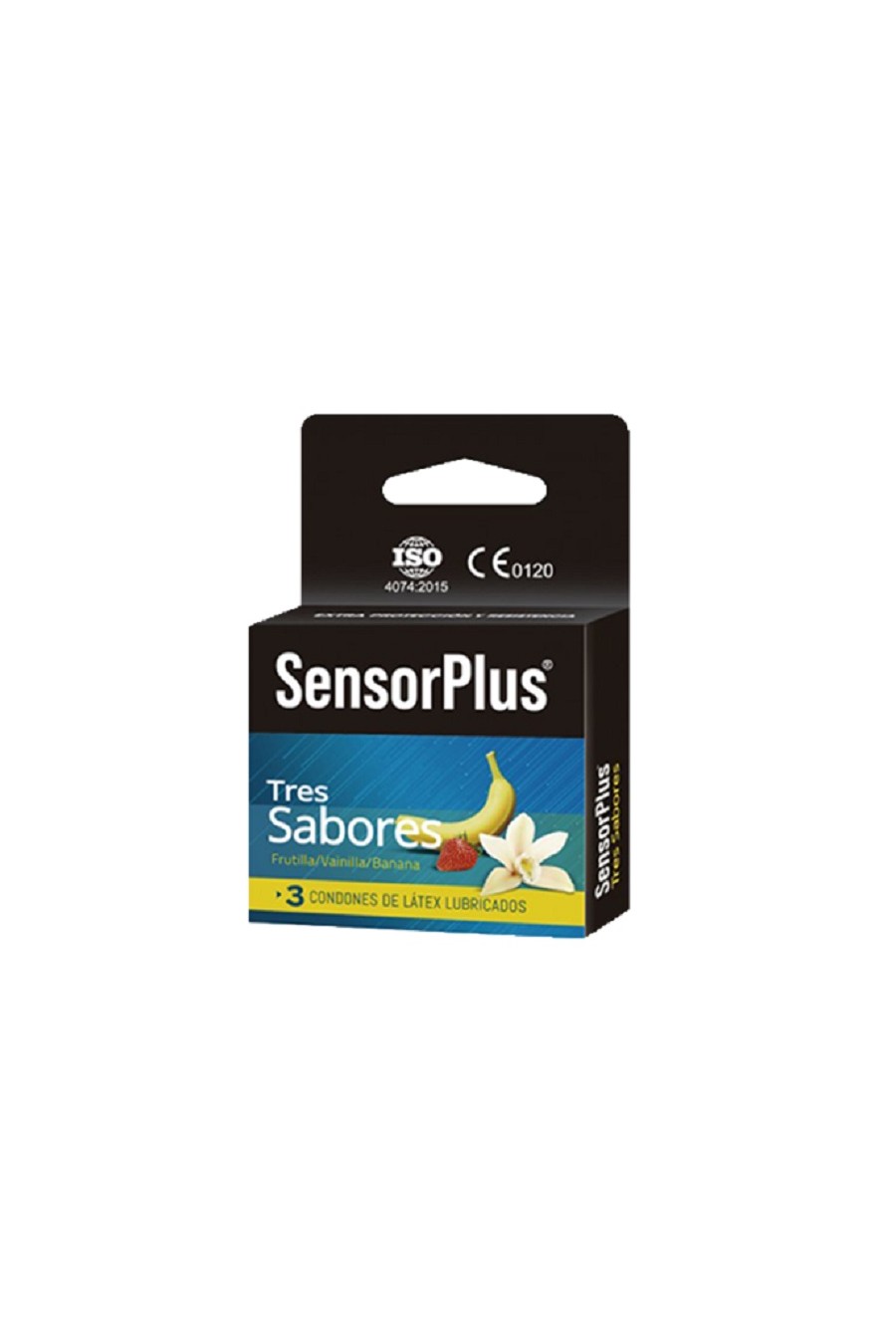 Condones Sensor Plus - Tres Sabores