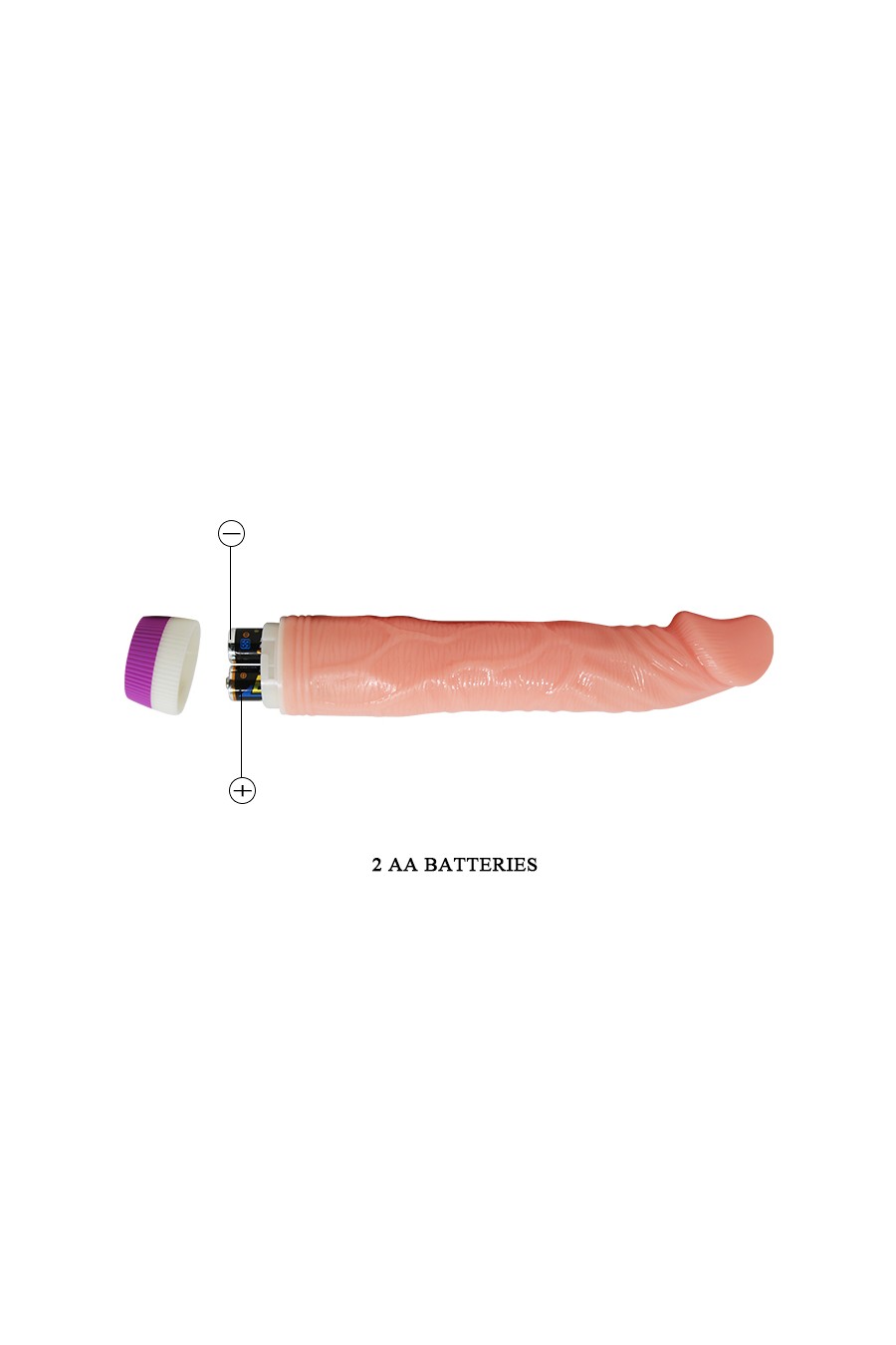 Vibrador Waves of Pleasure Fantasy Vibe - 22 cm