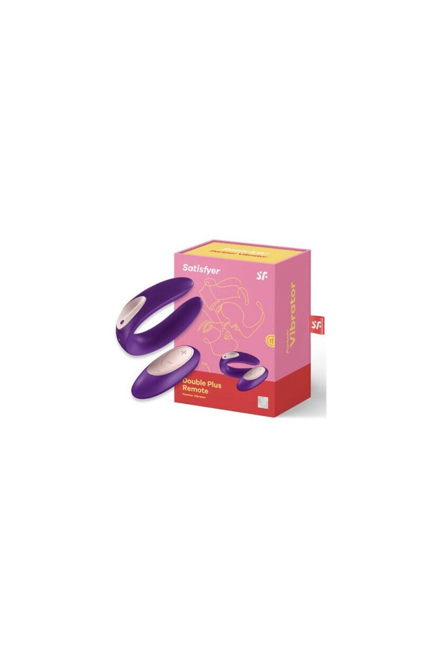 Vibrador Satisfyer Partner Plus control remoto