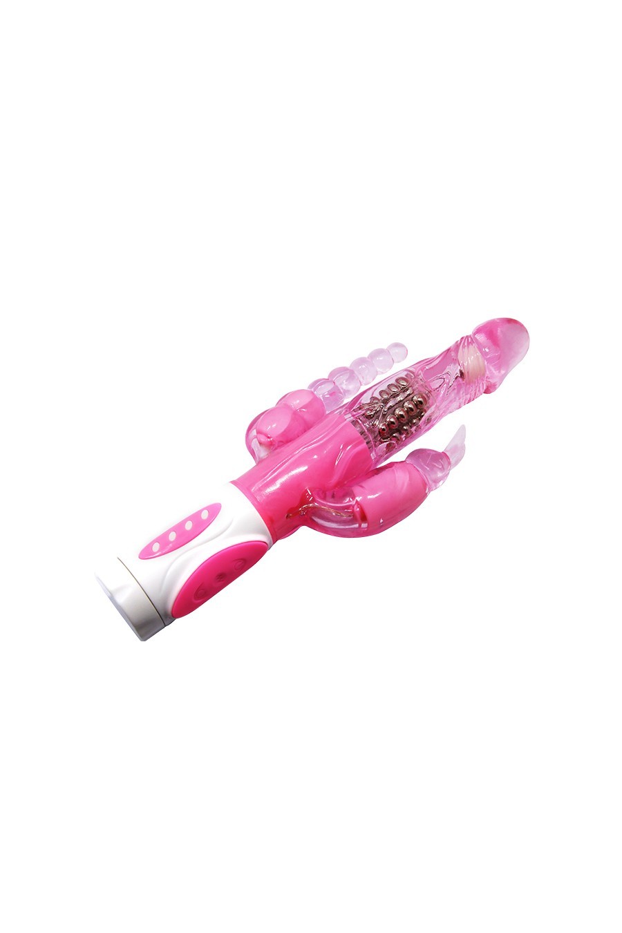Vibrador y rotador triple estimulacion sin caja