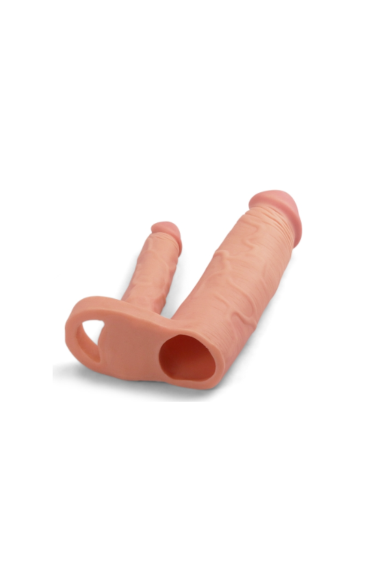 Funda con Dildo para Doble Penetración - Pleasure X-Tender 19cm