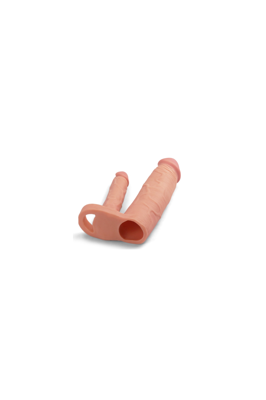 Funda con Dildo para Doble Penetración - Pleasure X-Tender 19cm