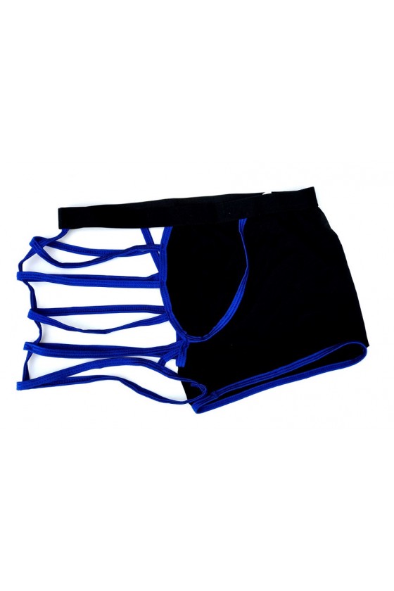 Boxer Negro una Pierna