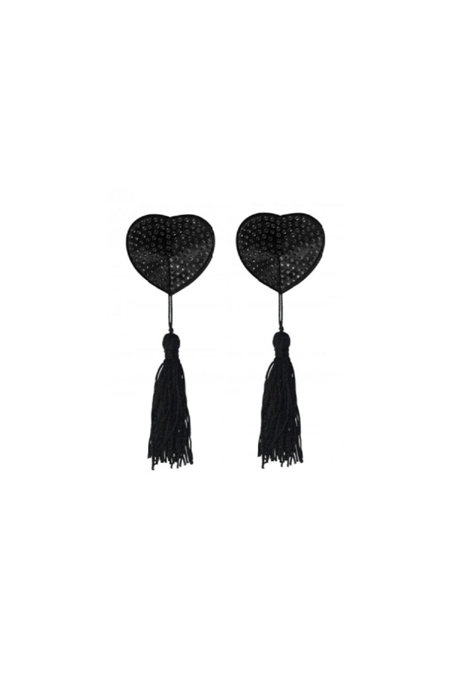 Pezoneras Burlesque corazón brillo