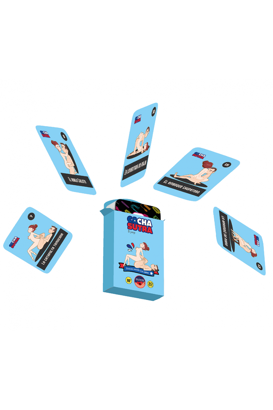 Juego Erótico De Cartas “Cacha Sutra”