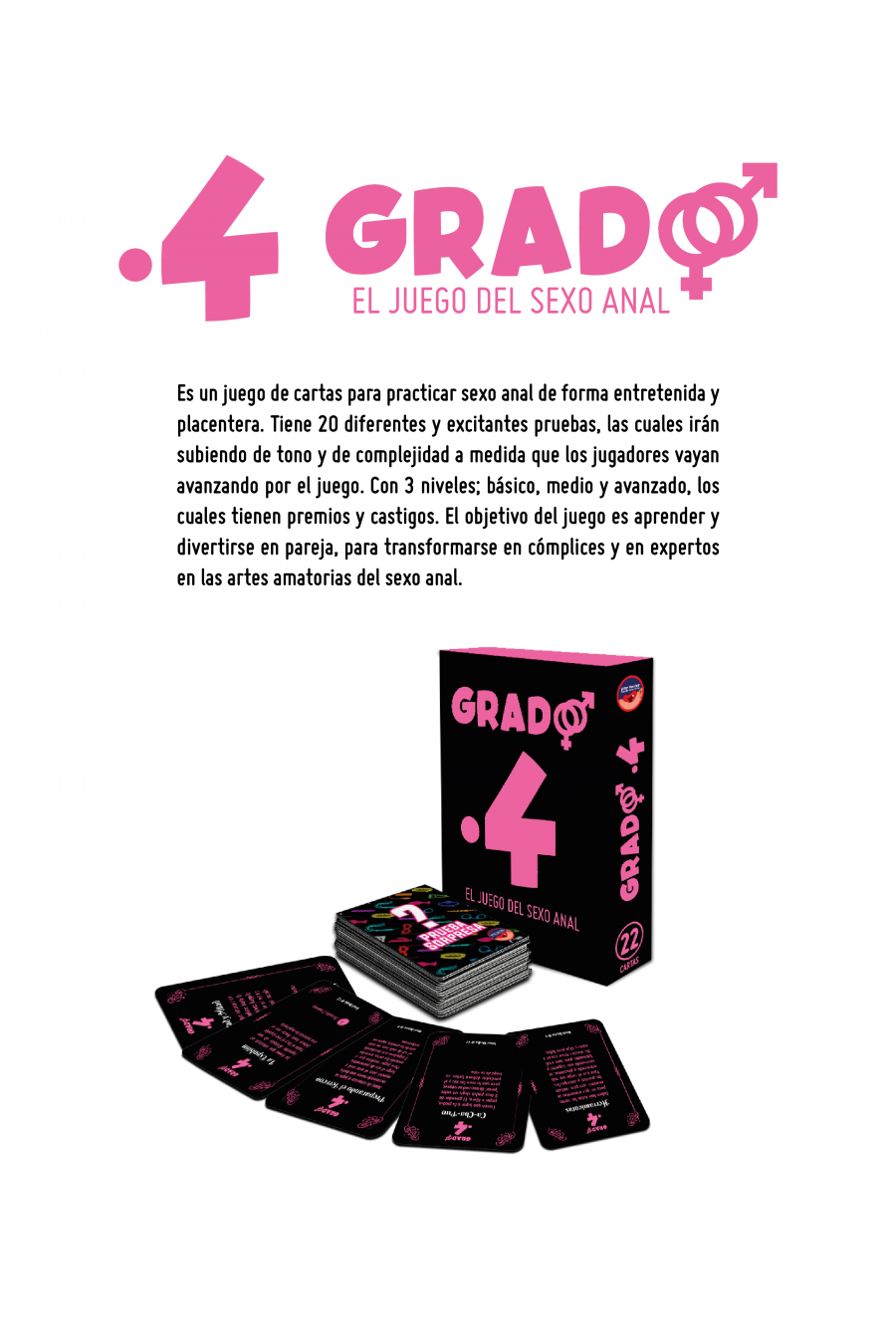 Juego Erótico De Sexo Anal “Grado 4”