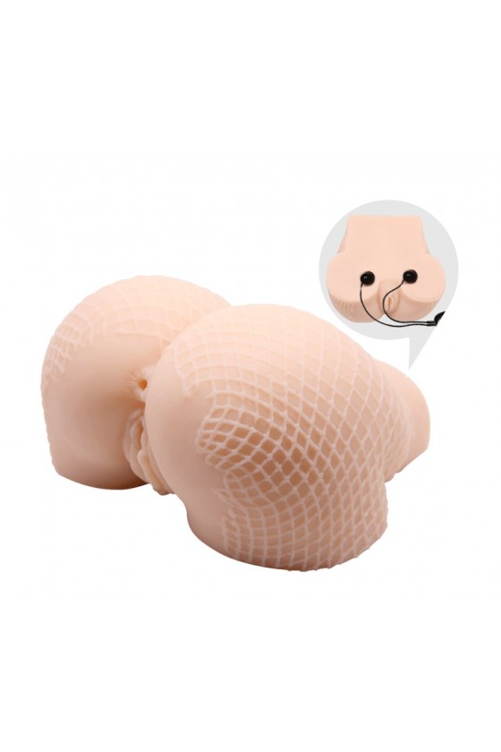 Masturbador Ano Vagina Vibrador Jessica Con Vibrador